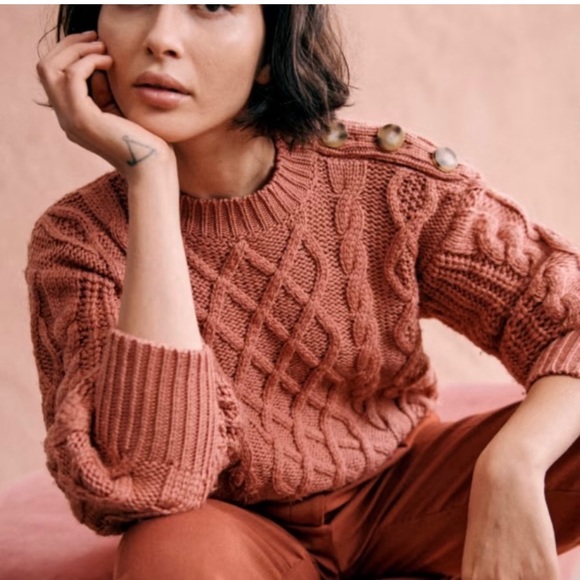 Sezane Merino Wool Jumper - Picture 13 of 14